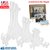 6Pcs Plastic Easels Plate Display Stand