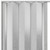80" Granite Gray PVC Accordion Door