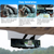 Car Rearview Mirror 11.4in Interior Clip-on Curve 