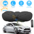 57x33In Foldable Car Sun Umbrella Universal 
