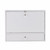 White Wall Mount Folding Desk - 808230103290
