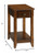23" Brown Solid Wood End Table
