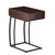 Homeroots Living Room 23" Brown Manufactured Wood and Iron Rectangular End Table With Drawer