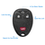 2 Keyless Entry Car Key Remote Key Fob Case
