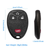 2 Keyless Entry Car Key Remote Key Fob Case