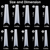500Pcs False Nail Tips C Curve Half Cover