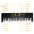 61 Keys Digital Music Electronic Keyboard Electric Musical Piano