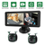 1080P Baby Car Camera for 2 Kids Dual Channel Car 