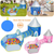 3 In 1 Child Crawl Tunnel Tent Kids Play Tent Ball Pit Set