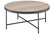 Homeroots Furniture Weathered Gray Oak Coffee Table, Weathered Gray Oak Finish, 32.3 x 32.3 x 15.75 Inches