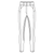 Euro-Star Riding Breeches ESAurelia Comp Grip Connect Full Grip-White-44