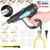 70W Plastic Welder Car Bumper Repair Kit 