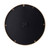 Homeroots Home Decor Modern Minimal Gold and Mirror Round Wall Clock, 20 Inch