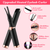 2 In 1 Clip Comb Heated Eyelash Curler Electric Mini Lash 
