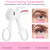 2Pcs Heated Eyelash Curler Electric USB 