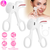 2Pcs Heated Eyelash Curler Electric USB 