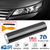Black 7D Carbon Fiber Car Wrap High Gloss Vinyl Wrap 