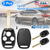 2Pcs Keyless Entry Remote Shell Case
