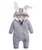 Long Eared Cotton Bunny Rompers
