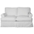 Sunset Trading Horizon Replacement Slipcover Only for T-Cushion Loveseat | Warm White