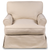 Sunset Trading Horizon Replacement Slipcover Only for T-Cushion Chair | Performance Fabric Washable Water-Resistant Stain-Proof | Tan