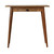 32" Brown Solid Wood Writing Desk