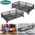 2 Pack Under Bed Storage Container Foldable Rolling Storage Bin