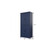 72" Navy Blue Solid Wood Four Door Pantry Or Storage Closet