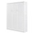 White Wood Queen Murphy Bed