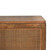 14" Brown Solid Wood Storage Bench