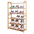 6 Tier Bamboo Shoe Rack Organizer Shoe Self Storage 