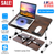 Foldable Laptop Stand Desk Height Angle Adjust Notebook Bed Table