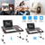 Foldable Laptop Stand Desk Height Angle Adjust Notebook Bed Table