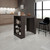 36" Brown Wood Kitchen Island