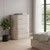 40" Beige Wood Four Drawer Dresser