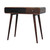 35" Walnut Solid Wood Writing Desk
