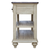 Sunset Trading Shades of Sand Console Sofa Table | Cream/Walnut Brown Solid Wood 