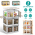 3Pcs Foldable Storage Bins