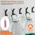 6 Packs Adhesive Hooks