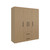 Two Piece Beige Bedroom Set