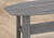 Homeroots Living Room Grey Table Set, 3-Piece