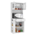 Capienza Pantry Cabinet, Two Shelves, Double Door, One Drawer