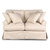 Sunset Trading Horizon Replacement Slipcover Only for T-Cushion Loveseat | Performance Fabric Washable Water-Resistant Stain-Proof | Tan