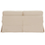 Sunset Trading Horizon Replacement Slipcover Only for T-Cushion Loveseat | Performance Fabric Washable Water-Resistant Stain-Proof | Tan