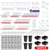 Pegboard Hooks Assortment Garage Pegboard Accessories Organizer Kit