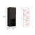 Madrid Medicine Cabinet, Two External Shelves, Metal Handle, Single Door