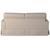 Sunset Trading Americana Replacement Slipcover Only for Box Cushion Track Arm Sofa | Linen 