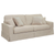 Sunset Trading Americana Replacement Slipcover Only for Box Cushion Track Arm Sofa | Linen 