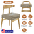 4Pack Waterproof Dining Chair 