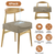 4Pack Waterproof Dining Chair 